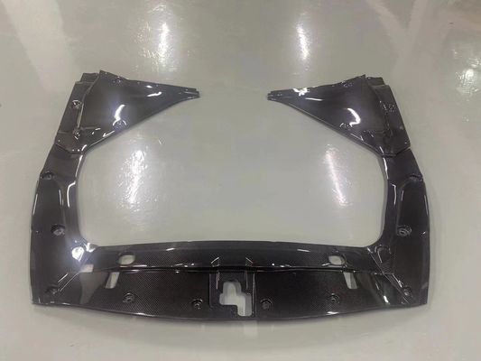 2007- 150mm Nissan Body Kit GTR R35 Karbon Fiber Engine Shield Baterai Penjaga Antifreeze