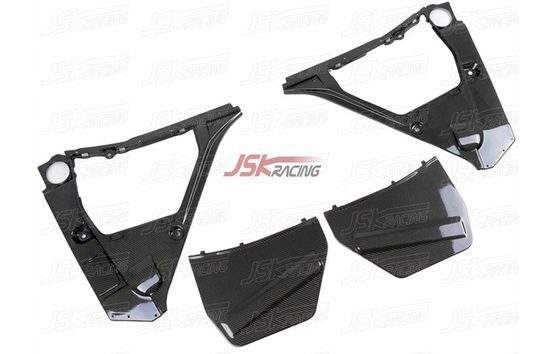 2007- 150mm Nissan Body Kit GTR R35 Karbon Fiber Engine Shield Baterai Penjaga Antifreeze