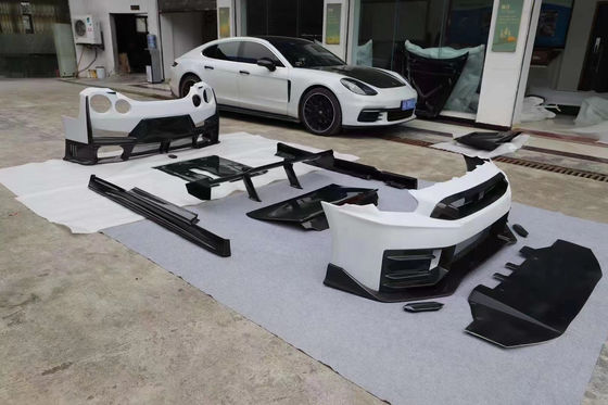 2024 nissan gtr body kit pengganti Nismo gaya spoiler mobil depan belakang hood