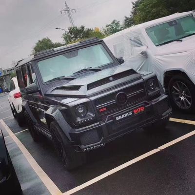 Untuk Benz Kelas G W463 G500 G550 G63 Carbon Fiber Machine Cover W463 Upgraded B900 Style Hood