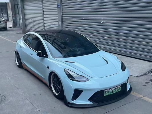 Produk Baru Model 3 Body Kit Model 3 Bumper depan dan belakang 2019-2022 Serat resin