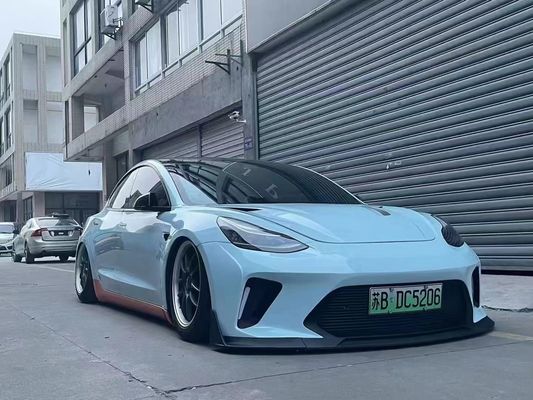 Produk Baru Model 3 Body Kit Model 3 Bumper depan dan belakang 2019-2022 Serat resin