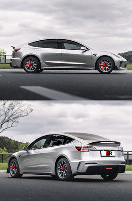 Produk Baru Model 3 Body Kit Model 3 Bumper depan dan belakang 2019-2022 Serat resin