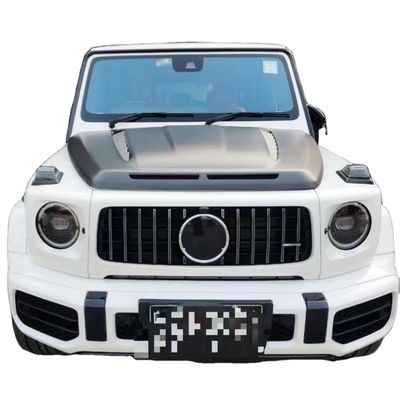 Untuk Benz kelas G W464 W463 G500 G550 G63 G350 Carbon Fiber Machine Cover W464 W463 Upgrade Topcar Style Cover