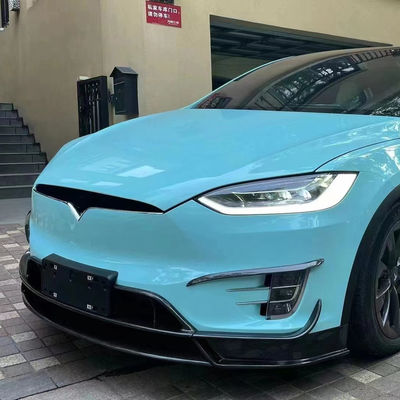 Fiber Karbon Berkualitas Tinggi Model X Fiber Karbon Body Kit Model X Fiber Karbon Bagian Depan Sekop Belakang Diffuser Spoiler Side Skirt