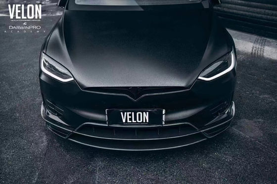 Fiber Karbon Berkualitas Tinggi Model X Fiber Karbon Body Kit Model X Fiber Karbon Bagian Depan Sekop Belakang Diffuser Spoiler Side Skirt