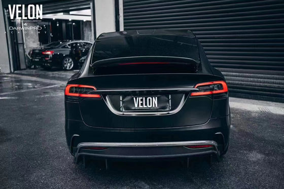 Fiber Karbon Berkualitas Tinggi Model X Fiber Karbon Body Kit Model X Fiber Karbon Bagian Depan Sekop Belakang Diffuser Spoiler Side Skirt