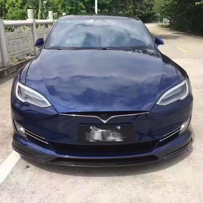 Menjual Model S Fiber Karbon Body Kit untuk Model S Wide Bodyki Fiber Karbon Bagian Depan Sekop Bagian Belakang Diffuser Spoiler