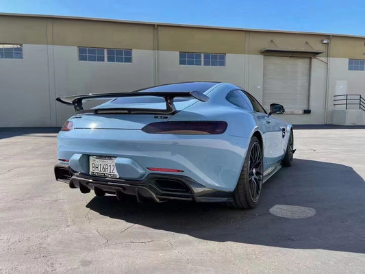 Untuk Mercedes AMG GT Body Kit AMG GT Upgraded PD-style Front Bumper Diffuser Spoiler Body Kit