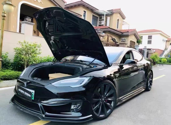 Untuk tesla Model S Body Kit Model S Upgraded PD-style Front dan Rear Bumper Spoiler Body Kits