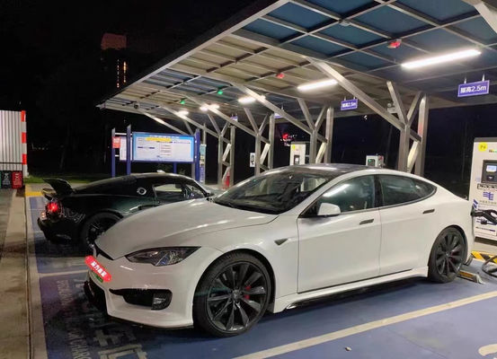 Untuk tesla Model S Body Kit Model S Upgraded PD-style Front dan Rear Bumper Spoiler Body Kits