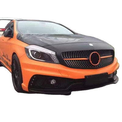 Untuk Mercedes-Benz W176 A180 A200 A250 A260 A45 Body Kit W176 Upgraded WALD Style Body Kit