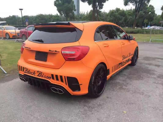 Untuk Mercedes-Benz W176 A180 A200 A250 A260 A45 Body Kit W176 Upgraded WALD Style Body Kit