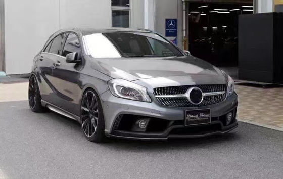 Untuk Mercedes-Benz W176 A180 A200 A250 A260 A45 Body Kit W176 Upgraded WALD Style Body Kit
