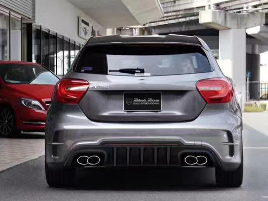 Untuk Mercedes-Benz W176 A180 A200 A250 A260 A45 Body Kit W176 Upgraded WALD Style Body Kit