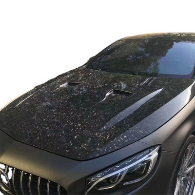 Untuk Benz W217 Kelas S Coupe Carbon Fiber Cover Cursory W217 Upgraded MSY Style Machine Cover