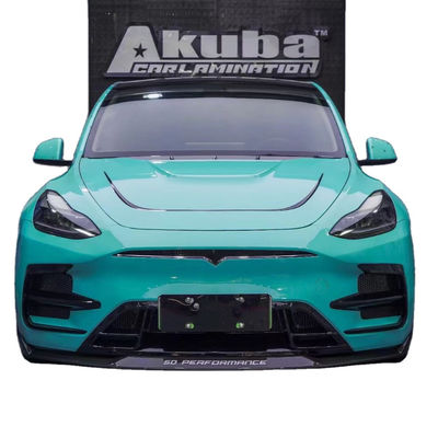 Auto Parts for Tesla MODEL Y Body Kit MODEL Y Upgraded SD-style Front dan Rear Bumper Spoiler Carbon Fiber Body Kit