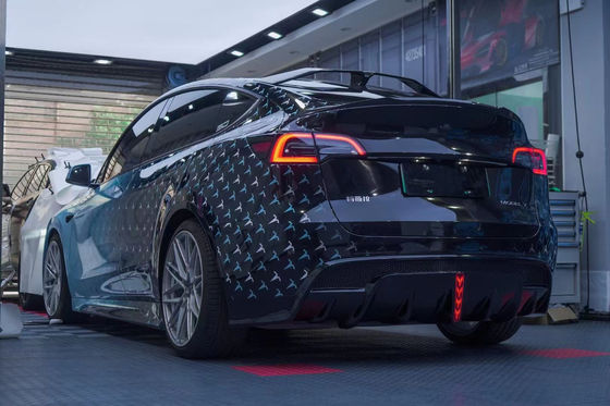 Auto Parts for Tesla MODEL Y Body Kit MODEL Y Upgraded SD-style Front dan Rear Bumper Spoiler Carbon Fiber Body Kit