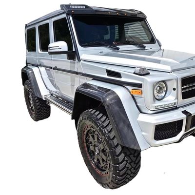 Bagian Otomotif untuk Mercedes W463 4X4 Body Kit W463 4X4 G500 Karbon Fiber Widebody Wheel Eyebrows