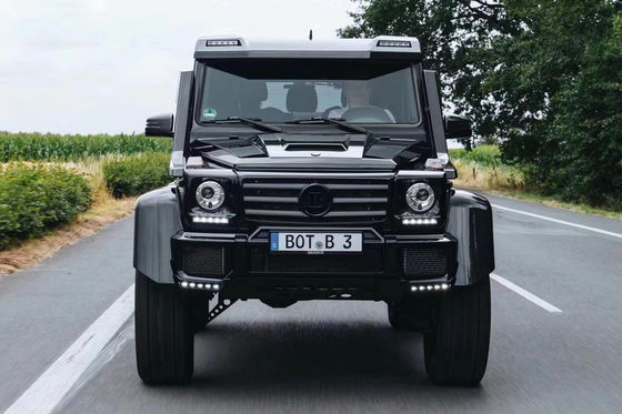Bagian Otomotif untuk Mercedes W463 4X4 Body Kit W463 4X4 G500 Karbon Fiber Widebody Wheel Eyebrows