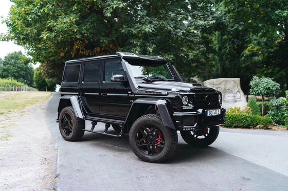 Bagian Otomotif untuk Mercedes W463 4X4 Body Kit W463 4X4 G500 Karbon Fiber Widebody Wheel Eyebrows