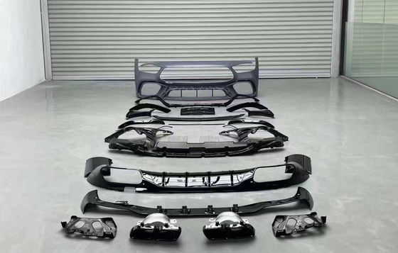 Bagian Otomotif untuk Mercedes-Benz AMG GT50 GT53 Body Kit GT43 GT50 GT53 Upgraded GT63S Style Bagian Depan dan Belakang Bumper Body Kit