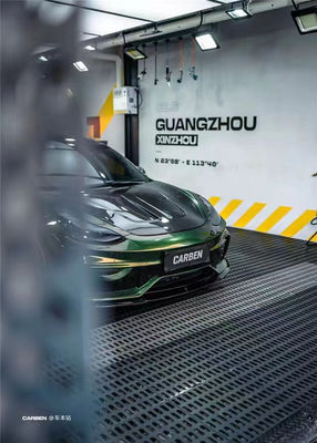 FPR 2019 Spoiler For Tesla Model 3 Body Kit 2022 Gaya ACP Bagian Depan Dan Belakang Bumper