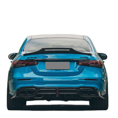 Auto Parts Carbon Fiber Body Kit untuk Mercedes E63S 2021 E63s Carbon Fiber Automotive Diffuser Spoiler Body Kitl
