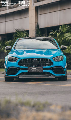 Auto Parts Carbon Fiber Body Kit untuk Mercedes E63S 2021 E63s Carbon Fiber Automotive Diffuser Spoiler Body Kitl