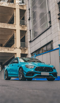 Auto Parts Carbon Fiber Body Kit untuk Mercedes E63S 2021 E63s Carbon Fiber Automotive Diffuser Spoiler Body Kitl