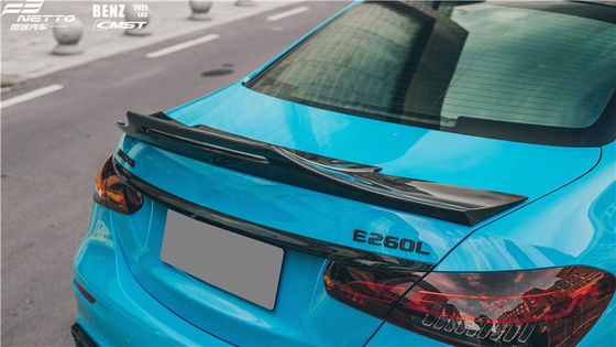 Auto Parts Carbon Fiber Body Kit untuk Mercedes E63S 2021 E63s Carbon Fiber Automotive Diffuser Spoiler Body Kitl