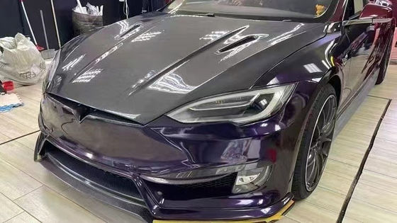Model S Tesla Body Kit 2017 - 2019 Rear Bumper Spoiler Motor Hood