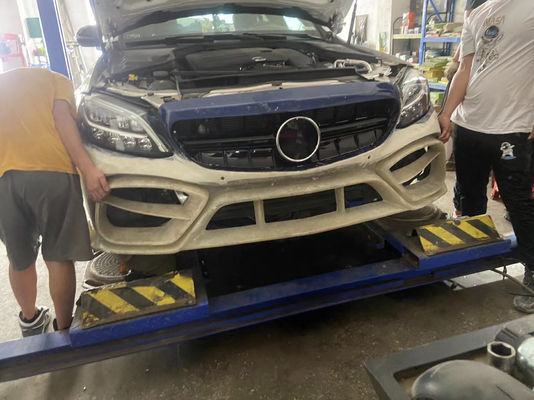 Bagian Otomotif untuk Mercedes W205 C180 C260 C300 Body Kit W205 C180 C260 C300 Upgraded IMP Style Front Bumper Body Kit