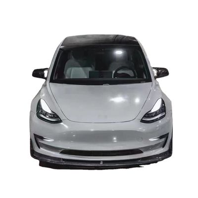 2017 - 2019 MODEL 3 Body Kit Tesla Bagian Depan Sekop Belakang Diffuser Spoiler 180mm