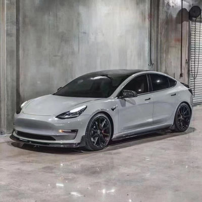 2017 - 2019 MODEL 3 Body Kit Tesla Bagian Depan Sekop Belakang Diffuser Spoiler 180mm