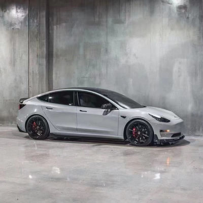 2017 - 2019 MODEL 3 Body Kit Tesla Bagian Depan Sekop Belakang Diffuser Spoiler 180mm