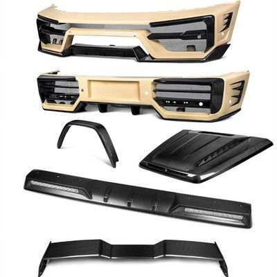 Bagian Otomotif untuk Mercedes W464 G500 G63 Body Kit W464 G500 G63 Upgrade Paktechz-gaya Depan dan Belakang Bumper Hoods