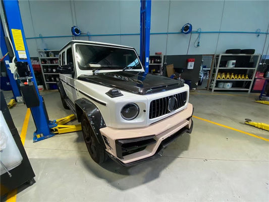 Bagian Otomotif untuk Mercedes W464 G500 G63 Body Kit W464 G500 G63 Upgrade Paktechz-gaya Depan dan Belakang Bumper Hoods