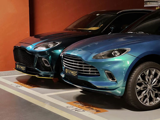 Produk baru untuk Aston Martin DBX Body Kit DBX Carbon Fiber Front Bumper Side Skirt Diffuser Spoiler