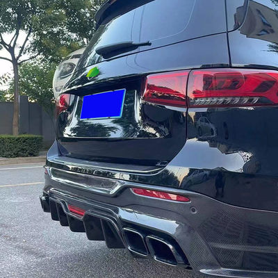 Bagian mobil untuk Mercedes GLB Karbon Fiber Body Kit GLB Karbon Fiber Front Scoop Diffuser Spoiler Hood
