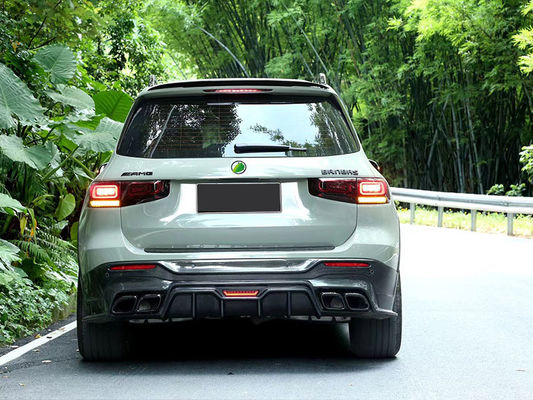 Bagian mobil untuk Mercedes GLB Karbon Fiber Body Kit GLB Karbon Fiber Front Scoop Diffuser Spoiler Hood