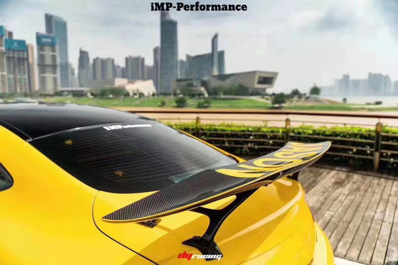 Auto Parts for Mercedes C63 Coupe Spoiler Serat Karbon W205 C63 C63S Upgraded IMP-style GT Tail Spoiler