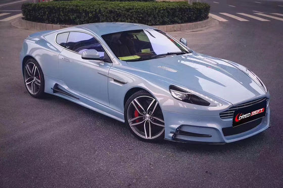 Produk Baru untuk Aston Martin DB9 Body Kit DB9 Upgraded MSY Style Bagian Depan dan Belakang Bumper Side Skirt Carbon Fiber Body Kit