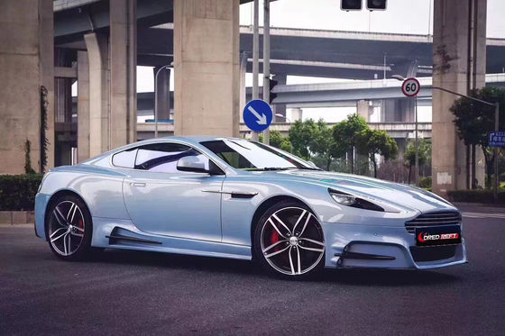 Produk Baru untuk Aston Martin DB9 Body Kit DB9 Upgraded MSY Style Bagian Depan dan Belakang Bumper Side Skirt Carbon Fiber Body Kit