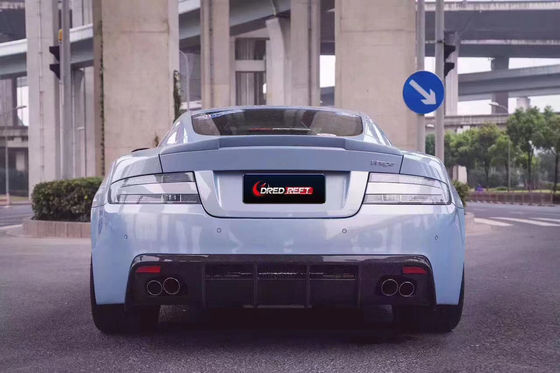 Produk Baru untuk Aston Martin DB9 Body Kit DB9 Upgraded MSY Style Bagian Depan dan Belakang Bumper Side Skirt Carbon Fiber Body Kit