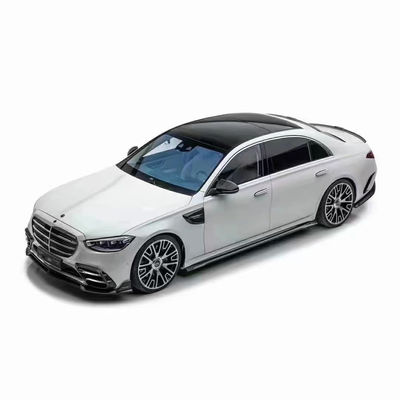 Untuk Mercedes W223 Body Kit W223 S450L S500 S580 Carbon Fiber Body Kit W223 Upgraded MSY Style Carbon Fiber Body Kit