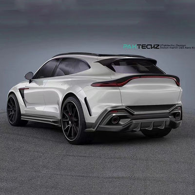 Auto Parts Dbx Body Kit Grey Front Lip Splitter Disesuaikan Hood Top Wing