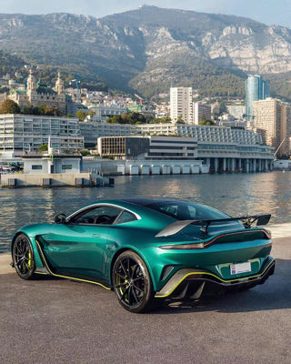 2020 Vantage Aston Martin Body V12 F1 Style Kit Bagian Depan Bagian Belakang Bumper