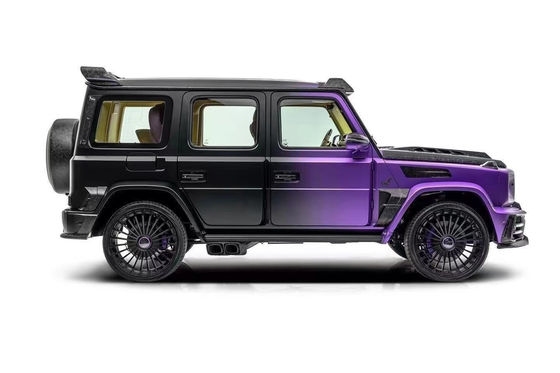 Untuk Mercedes W464 G500 G63 Carbon Fiber Body Kit W464 Upgraded MSY P920 Style Bagian Depan dan Belakang Bumper Spoiler Hood Body Kit