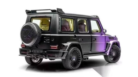Untuk Mercedes W464 G500 G63 Carbon Fiber Body Kit W464 Upgraded MSY P920 Style Bagian Depan dan Belakang Bumper Spoiler Hood Body Kit
